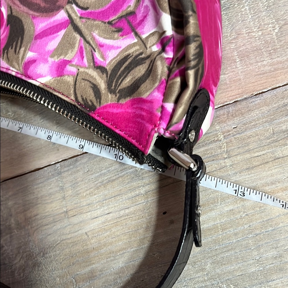 Kate Spade Pink and Brown Shoulder Bag with Botanical Print - Picture 8 of 11